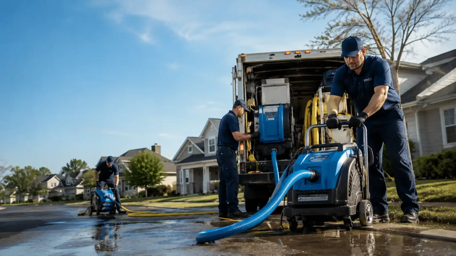Flood Damage Cleanup in Burr Hill, VA